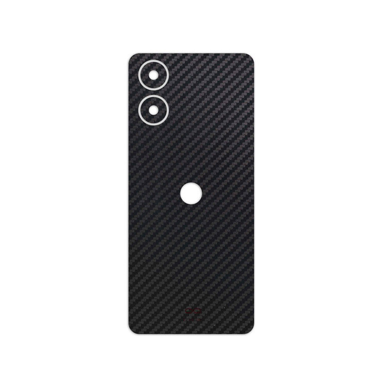 برچسب پوششی ماهوت مدل Carbon-Fiber مناسب برای گوشی موبایل موتورولا Moto G04s