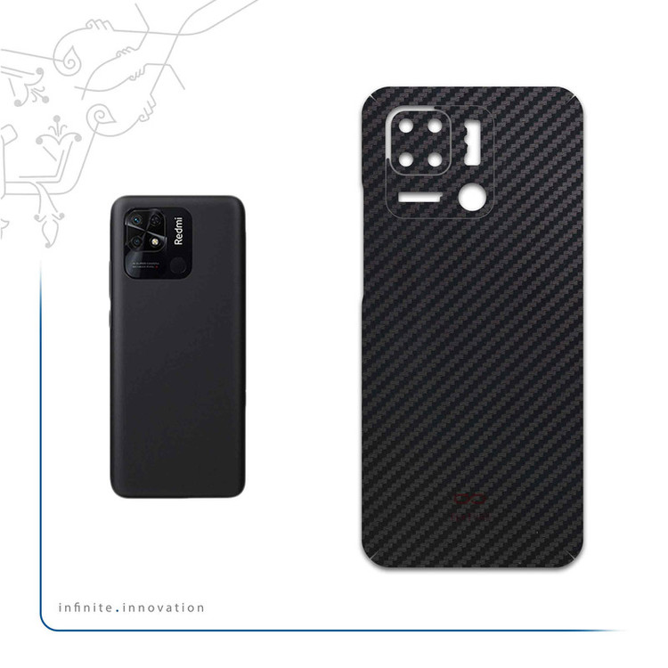 برچسب پوششی ماهوت مدل Carbon-Fiber مناسب برای گوشی موبایل شیائومی Redmi 10 Power