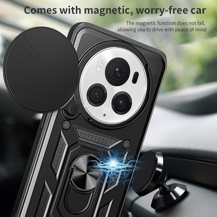 کاور اسپارتان مدل Defender Armor Strap مناسب برای گوشی موبایل آنر Magic 6 Pro به همراه بندآویز