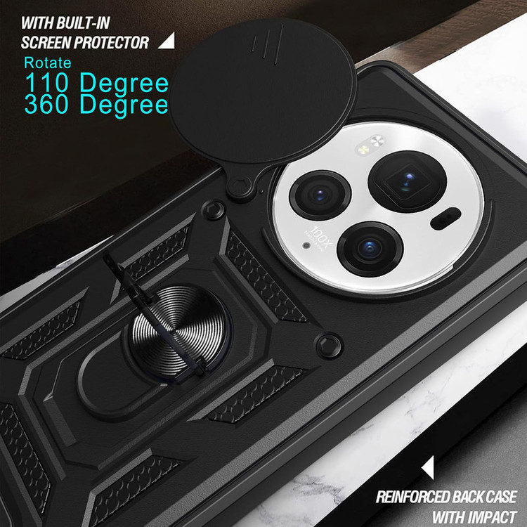 کاور اسپارتان مدل Defender Armor Strap مناسب برای گوشی موبایل آنر Magic 6 Pro به همراه بندآویز