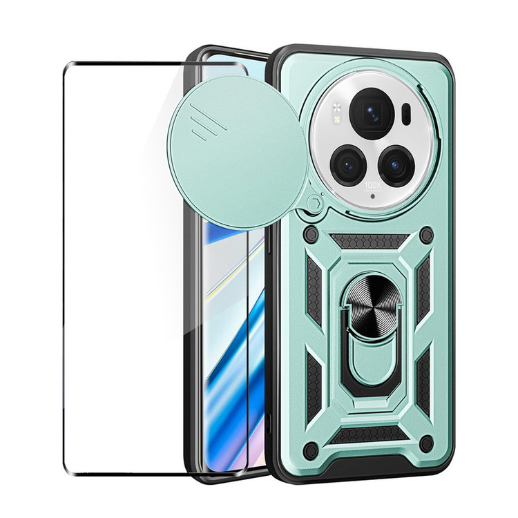 کاور اسپارتان مدل Defender Armor Strap مناسب برای گوشی موبایل آنر Magic 6 Pro به همراه بندآویز