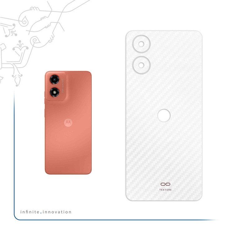 برچسب پوششی ماهوت مدل Ceramic-Fiber مناسب برای گوشی موبایل موتورولا Moto G04s