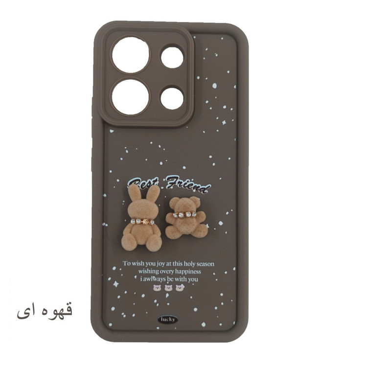 کاور لیمیا مدل فانتزی طرح سولید برفی مناسب برای گوشی موبایل شیائومی Redmi Note 13 Pro 4G / Poco M6 Pro 4G