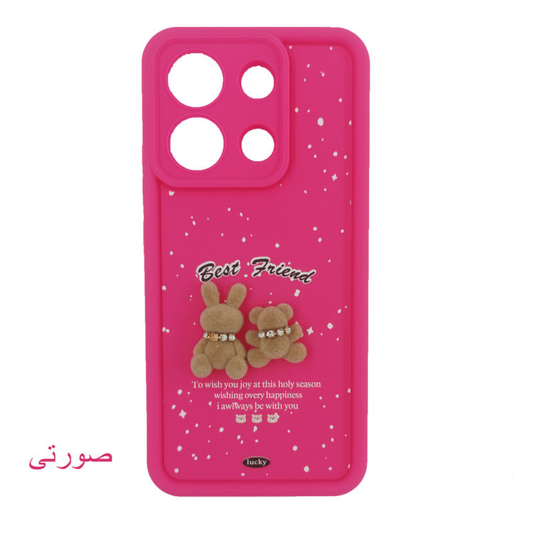 کاور لیمیا مدل فانتزی طرح سولید برفی مناسب برای گوشی موبایل شیائومی Redmi Note 13 Pro 4G / Poco M6 Pro 4G