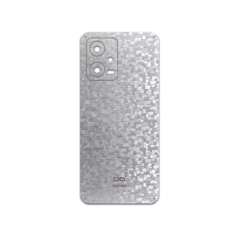 برچسب پوششی ماهوت مدل Silver-Silicon مناسب برای گوشی موبایل شیائومی Poco X5