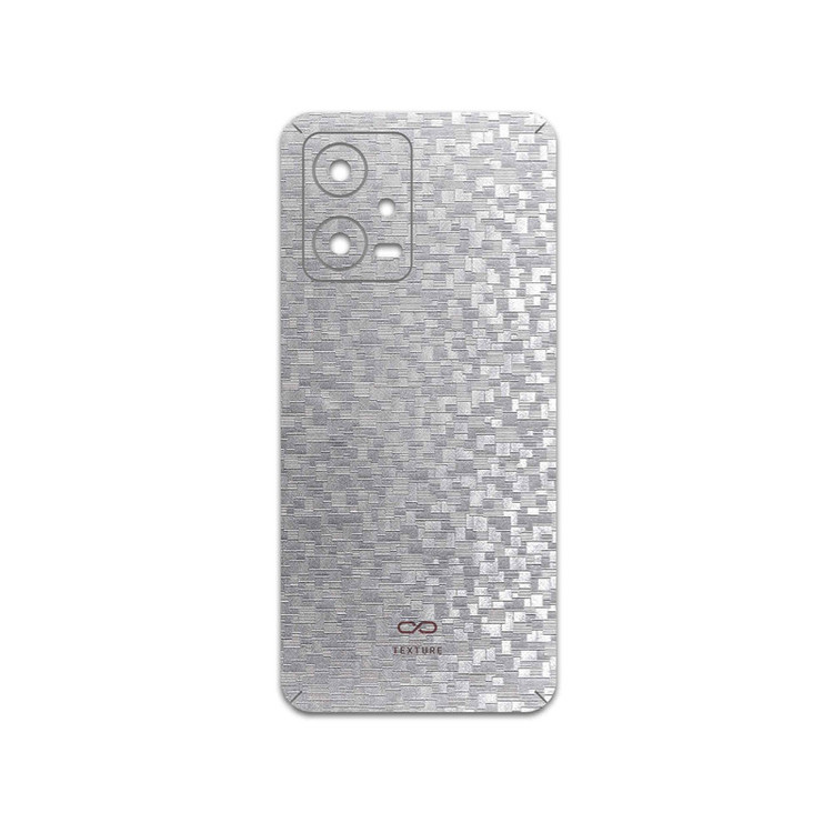 برچسب پوششی ماهوت مدل Silver-Silicon مناسب برای گوشی موبایل شیائومی Poco X5