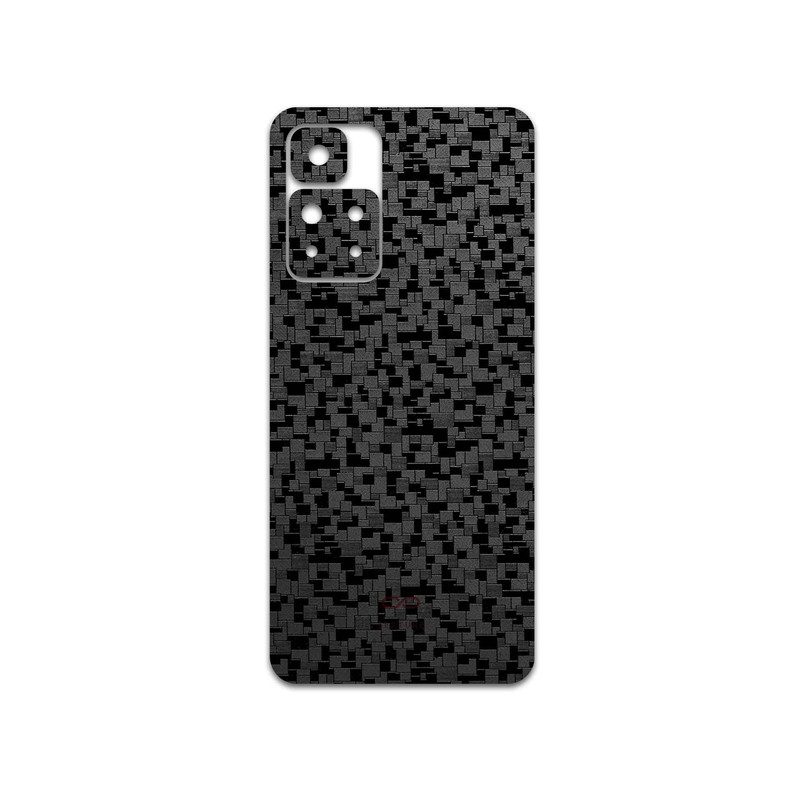 برچسب پوششی ماهوت مدل Black-Silicon مناسب برای گوشی موبایل سامسونگ Galaxy A01 Core