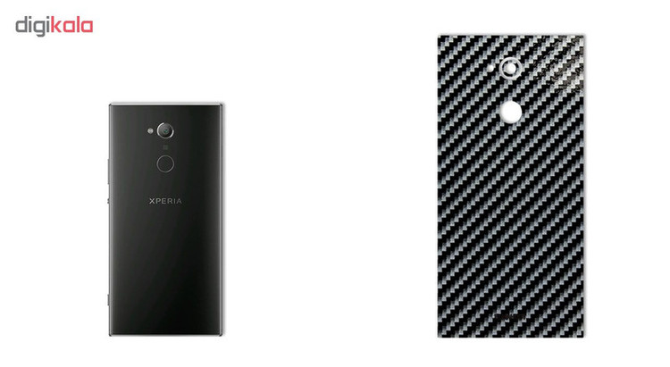 برچسب پوششی ماهوت مدل Shine-Carbon مناسب برای گوشی موبایل سونی Xperia XA2 Ultra