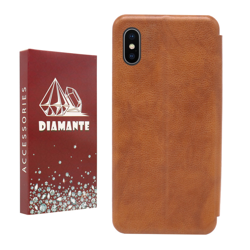 کیف کلاسوری دیامانته مدل مومکس مناسب برای گوشی موبایل اپل iPhone X / Xs