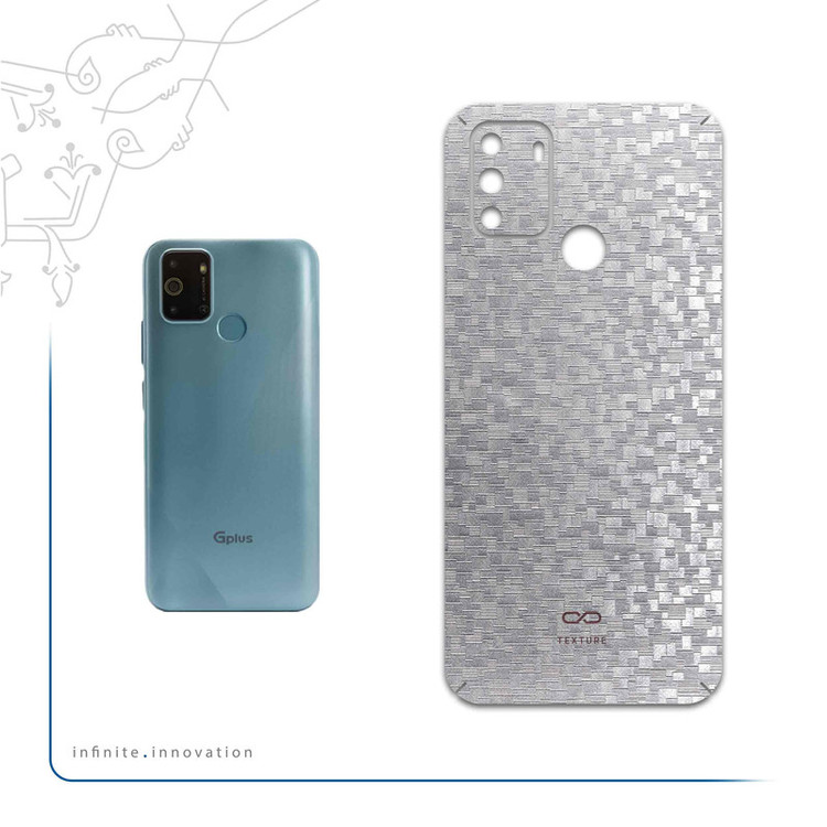 برچسب پوششی ماهوت مدل Silver-Silicon مناسب برای گوشی موبایل جی پلاس S10 2022