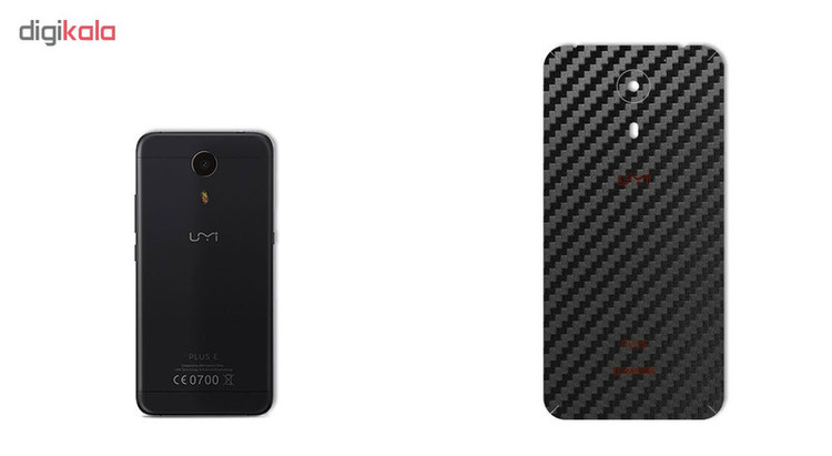 برچسب پوششی ماهوت مدل Carbon-Fiber مناسب برای گوشی موبایل یومی Plus