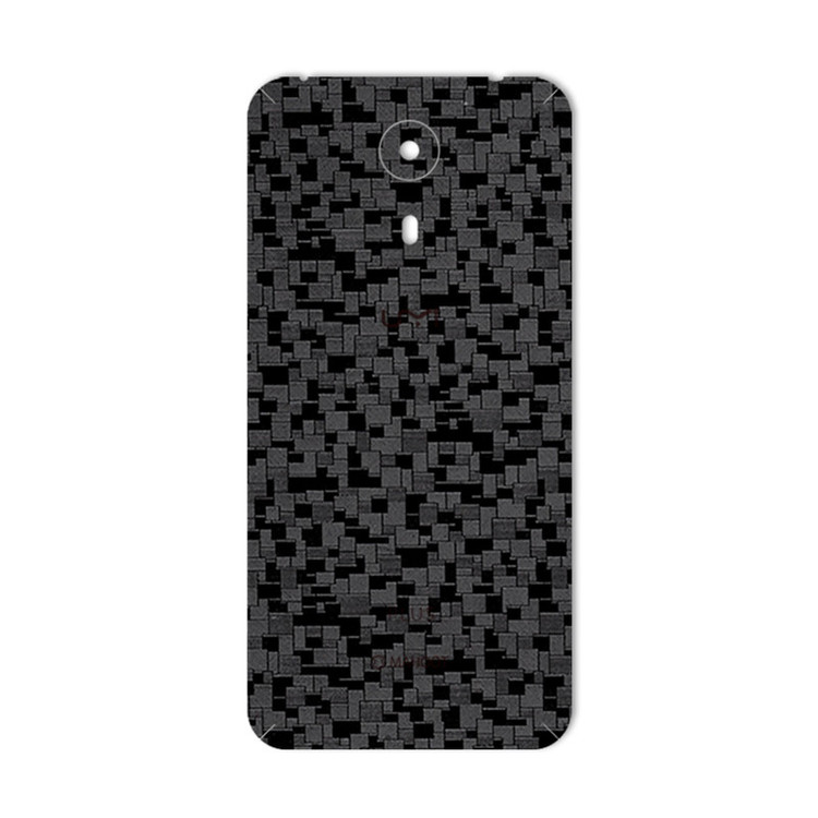 برچسب پوششی ماهوت مدل Silicon-Texture مناسب برای گوشی موبایل یومی Plus