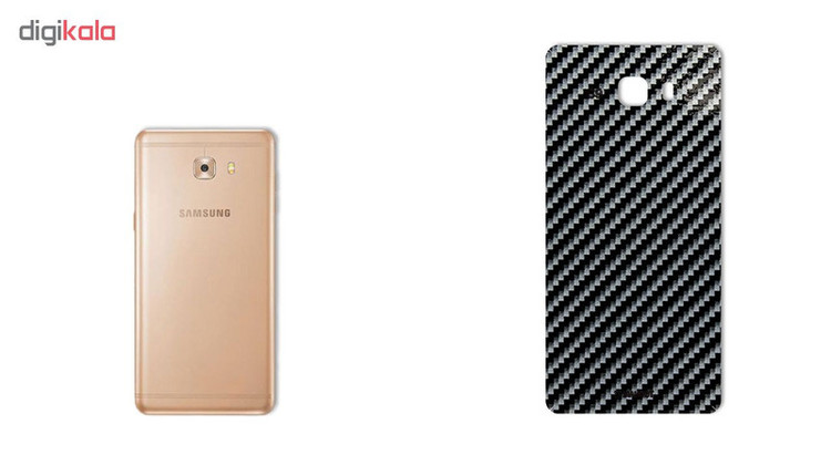 برچسب پوششی ماهوت طرح Shine-Carbon مناسب برای گوشی موبایل سامسونگ Galaxy C9 Pro