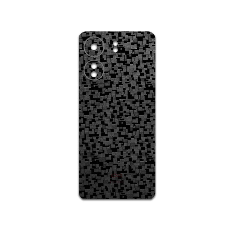 برچسب پوششی ماهوت مدل Black-Silicon مناسب برای گوشی موبایل شیائومی Poco C65