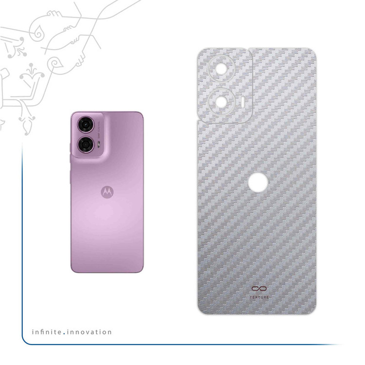 برچسب پوششی ماهوت مدل Steel-Fiber مناسب برای گوشی موبایل موتورولا Moto G24