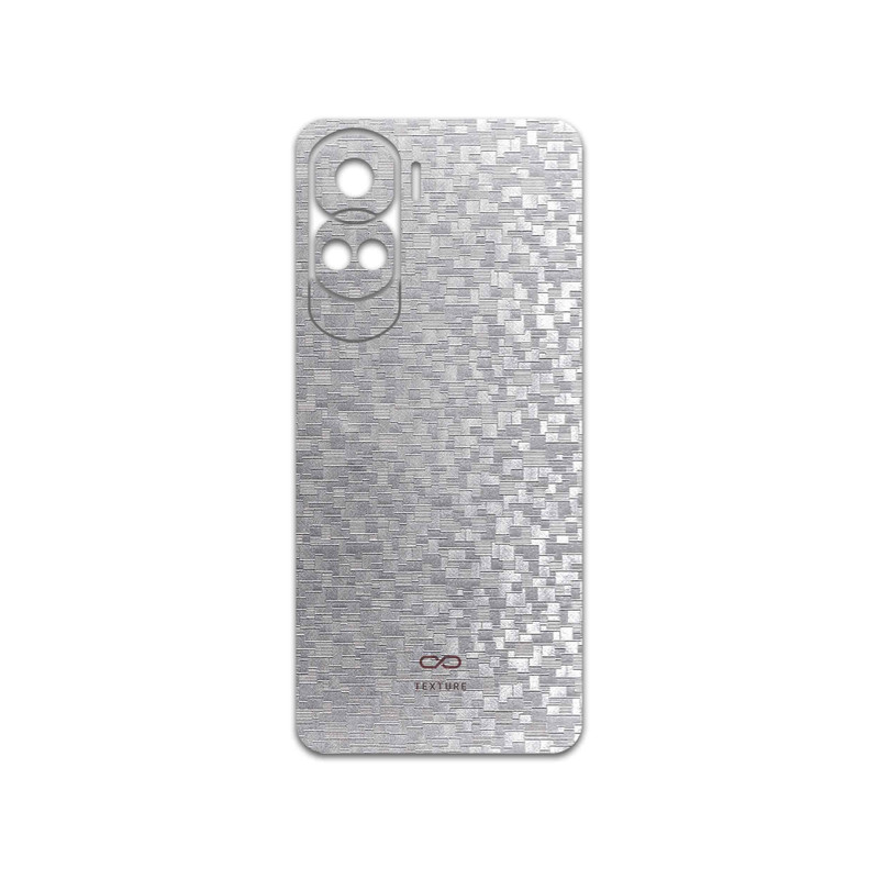 برچسب پوششی ماهوت مدل Silver-Silicon مناسب برای گوشی موبایل آنر 90 Lite
