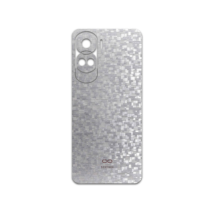 برچسب پوششی ماهوت مدل Silver-Silicon مناسب برای گوشی موبایل آنر 90 Lite