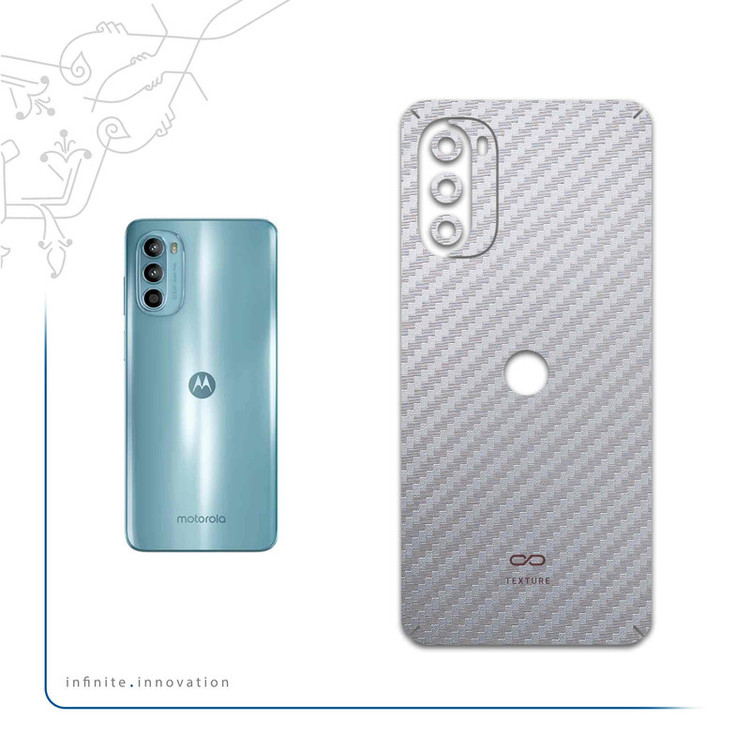 برچسب پوششی ماهوت مدل Steel-Fiber مناسب برای گوشی موبایل موتورولا Moto G52