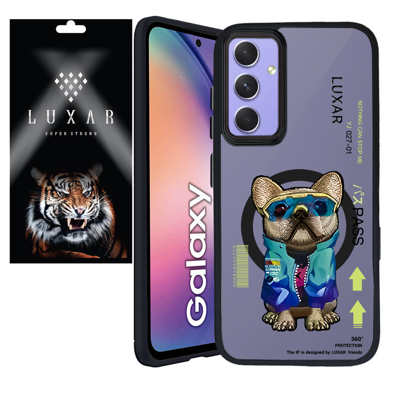 کاور لوکسار مدل Bulldog مناسب برای گوشی موبایل سامسونگ Galaxy A54 / A54 5G