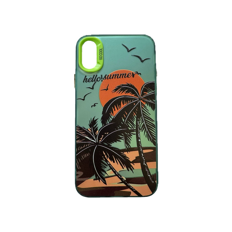 کاور مدل سوکول طرح ساحل تابستانی کد Summer77 مناسب برای گوشی موبایل اپل iPhone X / XS