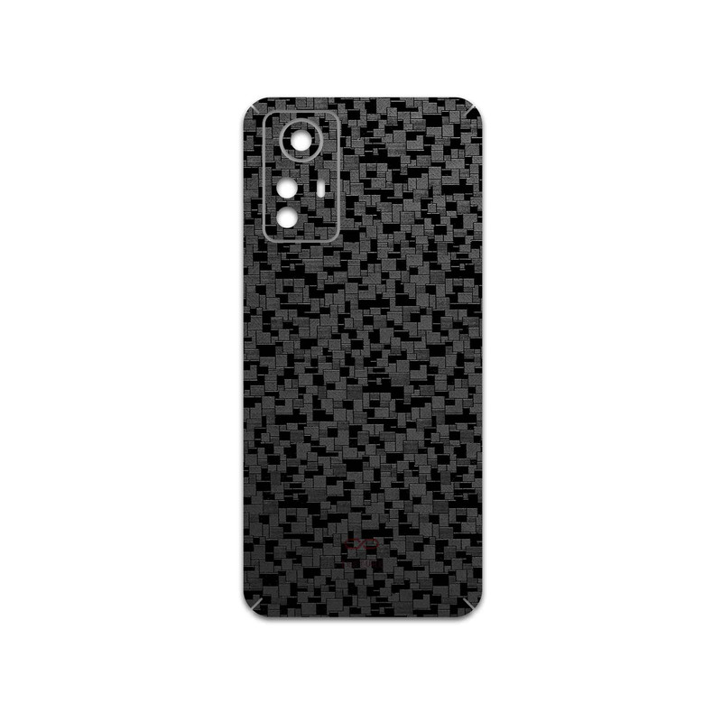 برچسب پوششی ماهوت مدل Black-Silicon مناسب برای گوشی موبایل شیائومی Redmi Note 12S