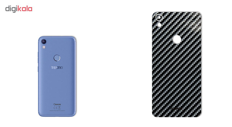 برچسب پوششی ماهوت مدل Shine-Carbon مناسب برای گوشی موبایل تکنو Camon CM