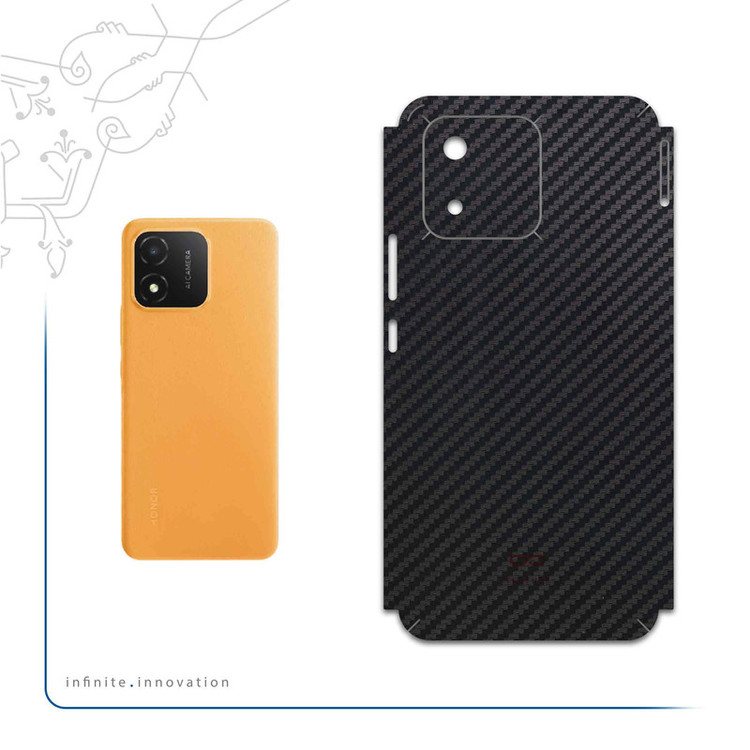 برچسب پوششی ماهوت مدل Carbon-Fiber مناسب برای گوشی موبایل آنر X5