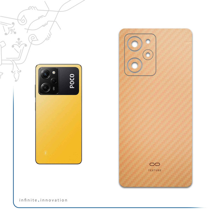 برچسب پوششی ماهوت مدل Titanium-Fiber مناسب برای گوشی موبایل شیائومی Poco X5 Pro