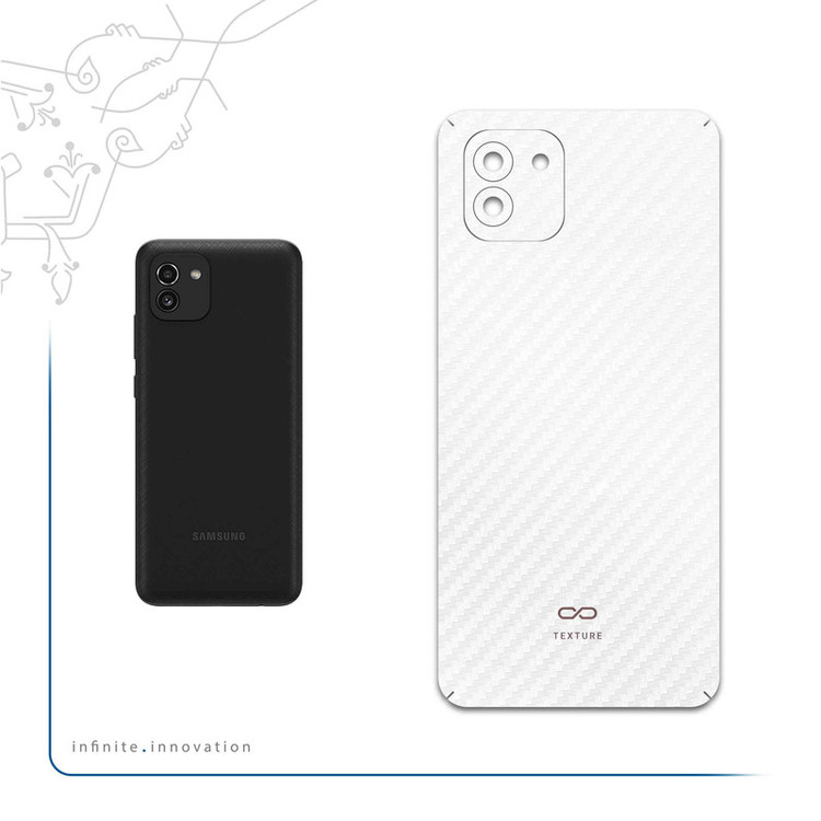 برچسب پوششی ماهوت مدل Ceramic-Fiber مناسب برای گوشی موبایل سامسونگ Galaxy A03