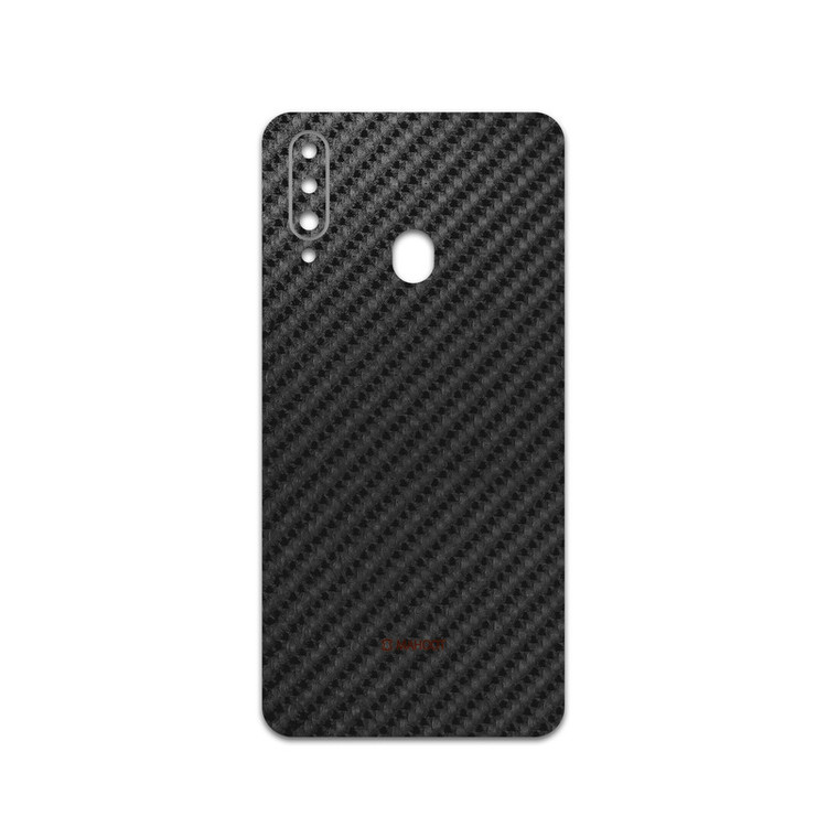 برچسب پوششی ماهوت مدل Shine-Carbon-Fiber مناسب برای گوشی موبایل سامسونگ Galaxy A20s