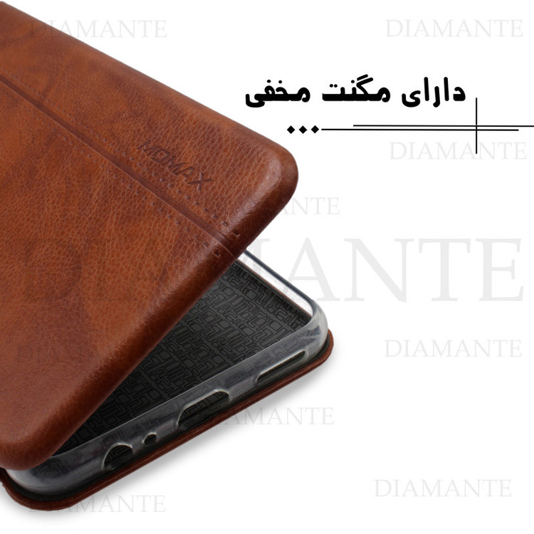 کیف کلاسوری دیامانته مدل Momi Gn مناسب برای گوشی موبایل اپل iPhone 14 Pro