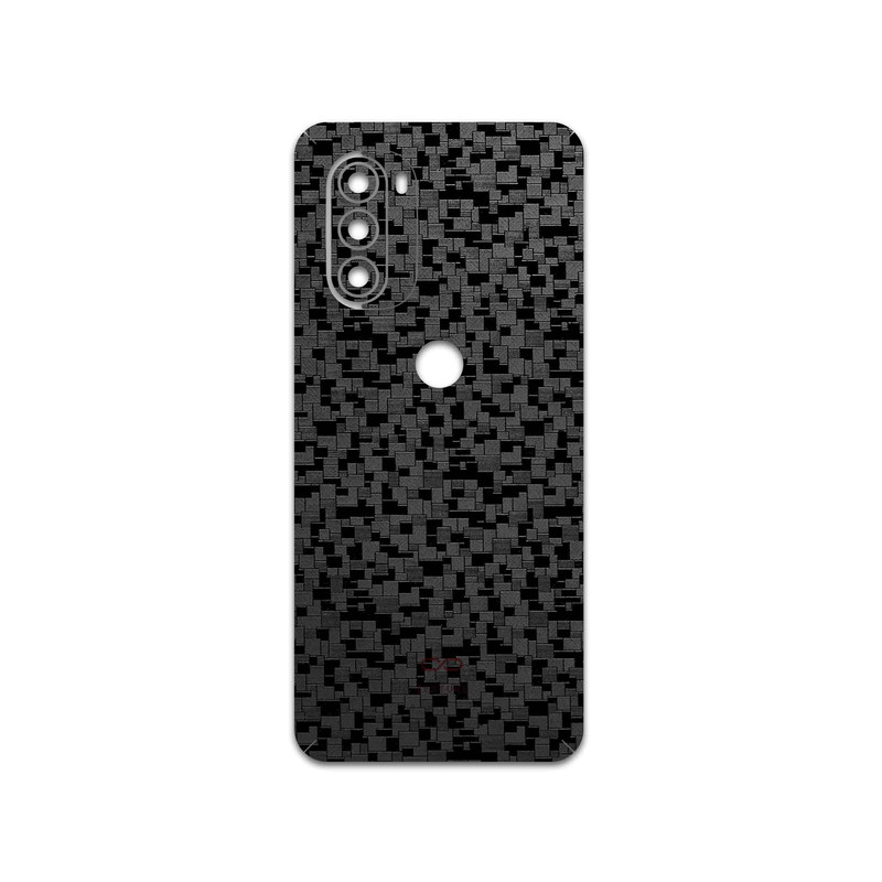 برچسب پوششی ماهوت مدل Black-Silicon مناسب برای گوشی موبایل موتورولا Moto G51 5G