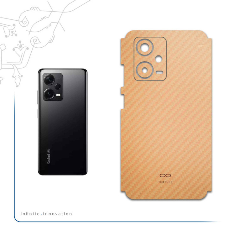برچسب پوششی ماهوت مدل Titanium-Fiber مناسب برای گوشی موبایل شیائومی Redmi Note 12 Pro Plus