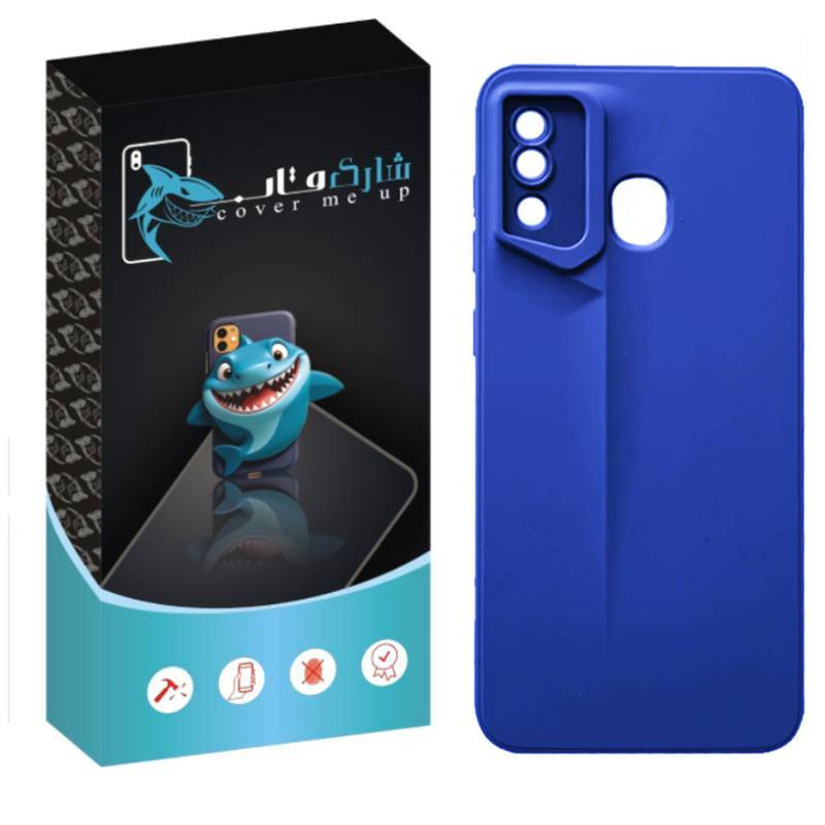 کاور شارک قاب مدل ارگونومی مناسب برای گوشی موبایل سامسونگ Galaxy A20 / A30