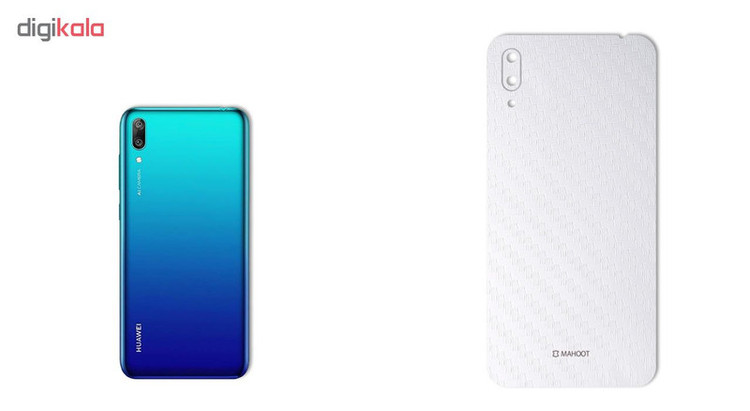 برچسب پوششی ماهوت طرح Carbon-Fiber مناسب برای گوشی موبایل هوآوی Y7 Pro 2019