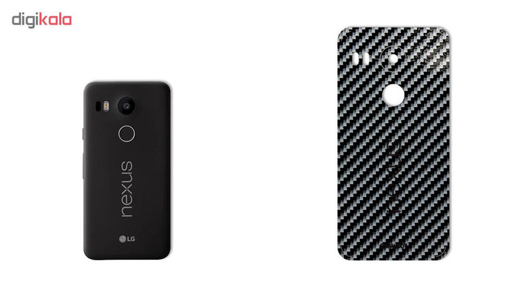 برچسب پوششی ماهوت مدل Shine-Carbon مناسب برای گوشی گوگل Nexus 5X