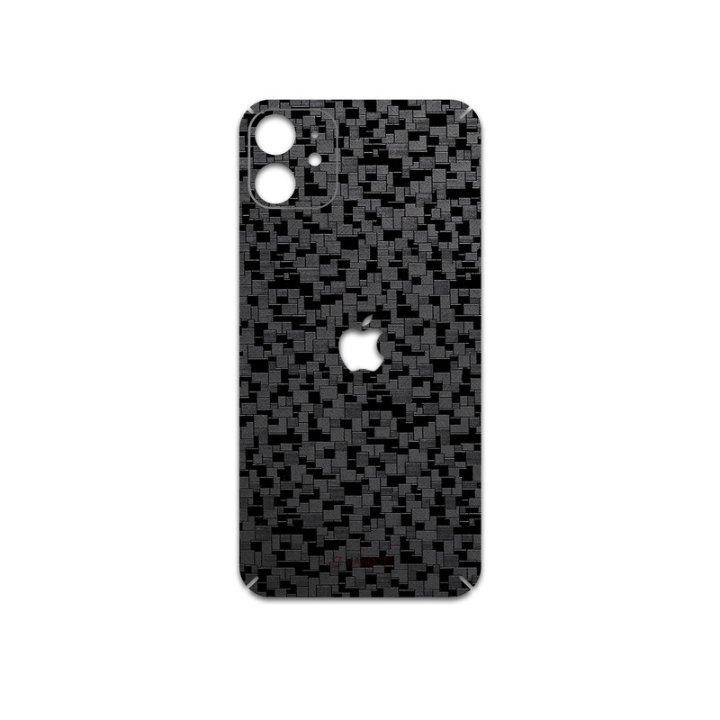 برچسب پوششی ماهوت مدل Black-Silicon مناسب برای گوشی موبایل اپل iPhone 11