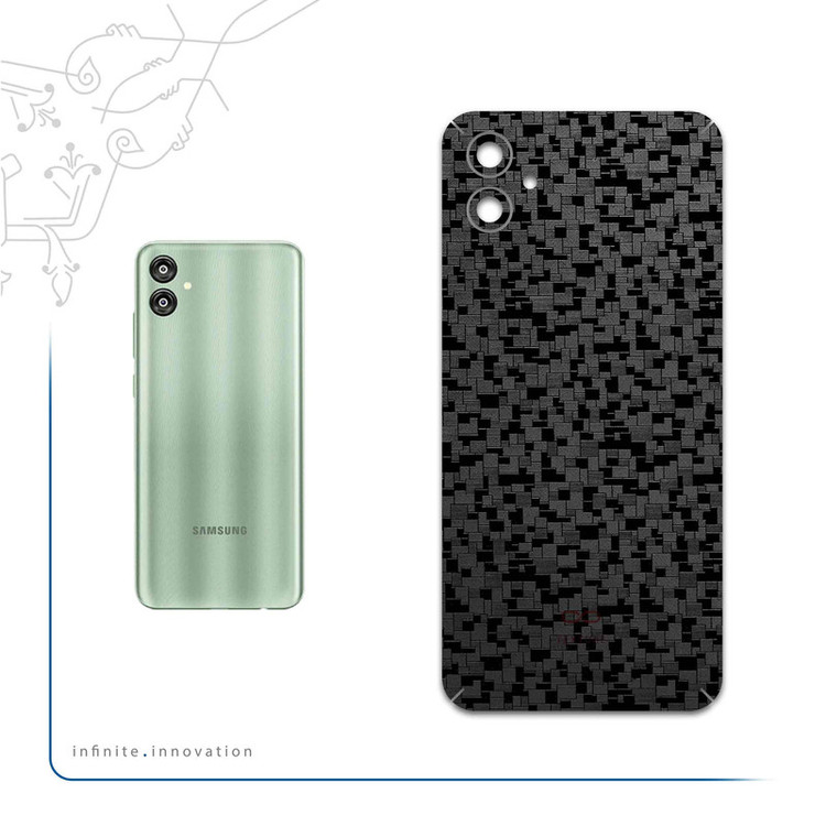 برچسب پوششی ماهوت مدل Black-Silicon مناسب برای گوشی موبایل سامسونگ Galaxy M04