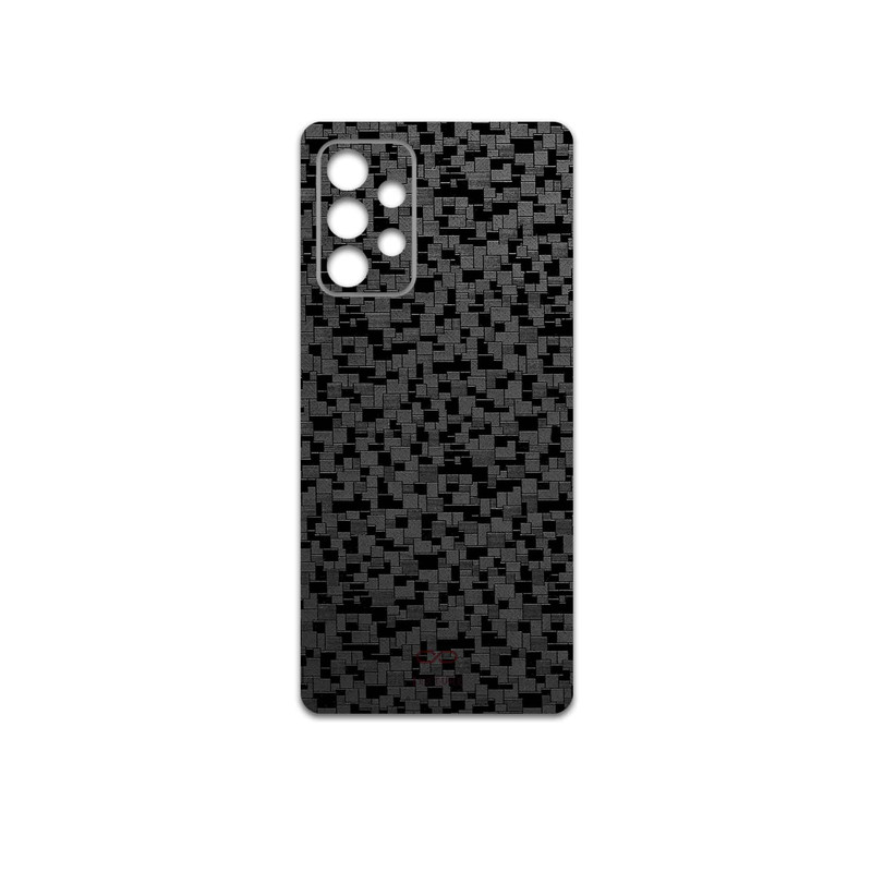 برچسب پوششی ماهوت مدل Black-Silicon مناسب برای گوشی موبایل سامسونگ Galaxy A52 4G