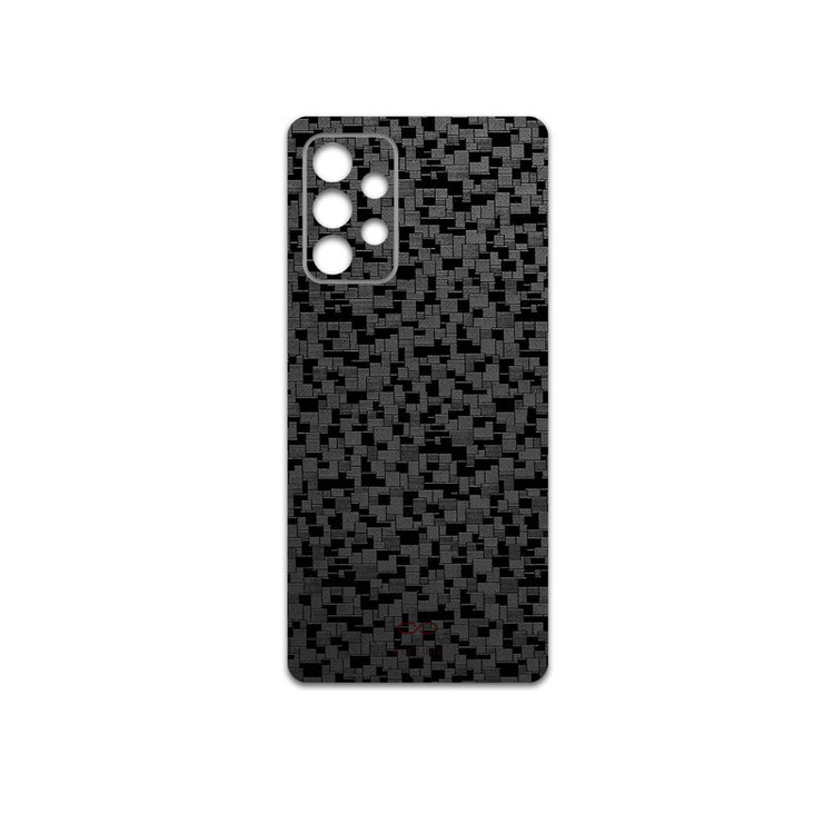 برچسب پوششی ماهوت مدل Black-Silicon مناسب برای گوشی موبایل سامسونگ Galaxy A52 4G