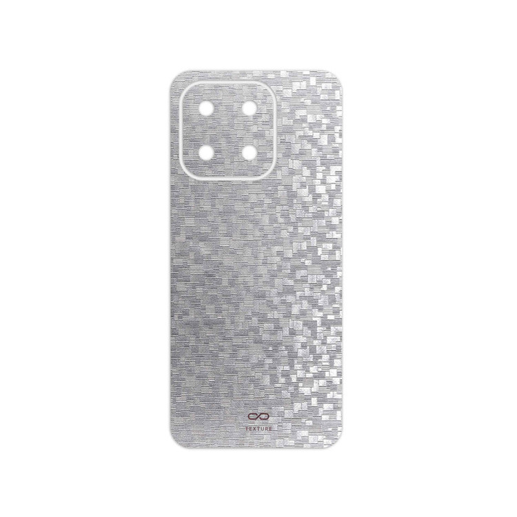 برچسب پوششی ماهوت مدل Silver-Silicon مناسب برای گوشی موبایل آنر X6b