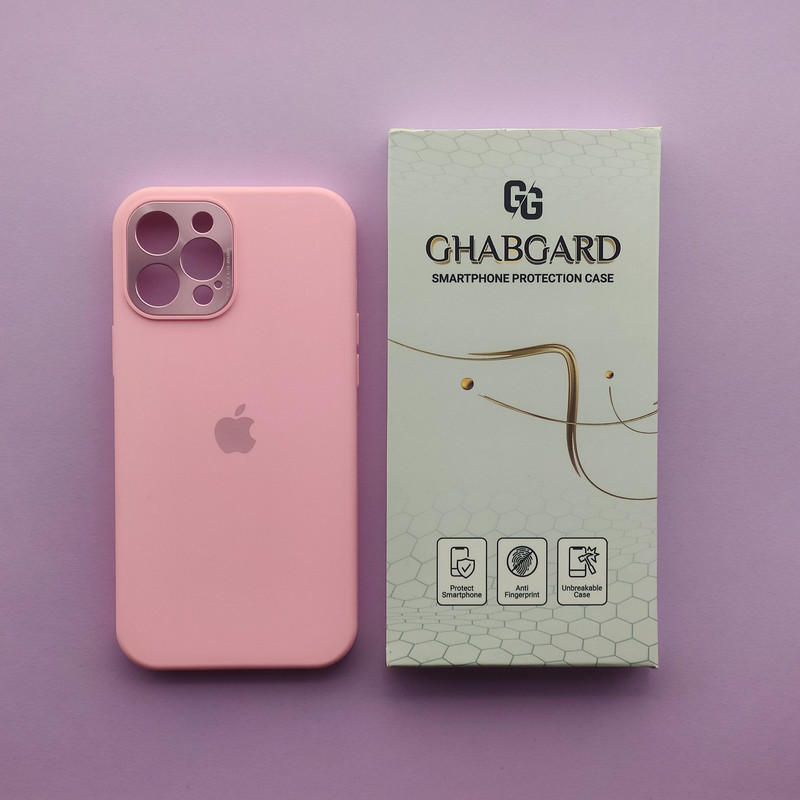 کاور قاب گارد مدل سیلیکونی ساده مناسب برای گوشی موبایل اپل iPhone 12 Pro Max