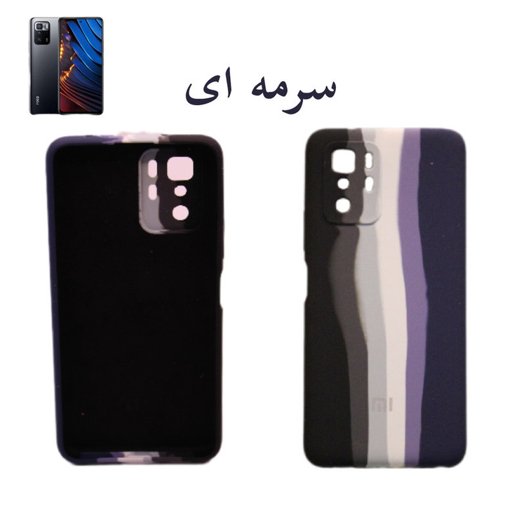 کاور مدل سیلیکونی طرح آبرنگی مناسب برای گوشی موبایل شیائومی Poco X3GT