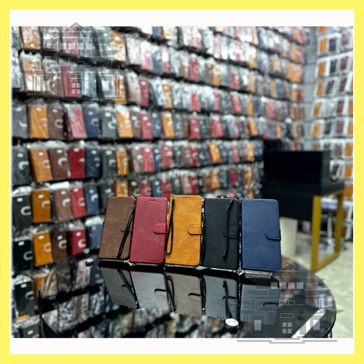 کیف کلاسوری خونه قاب مدل چرمی مناسب برای گوشی موبایل شیائومی Redmi Note 10 Pro