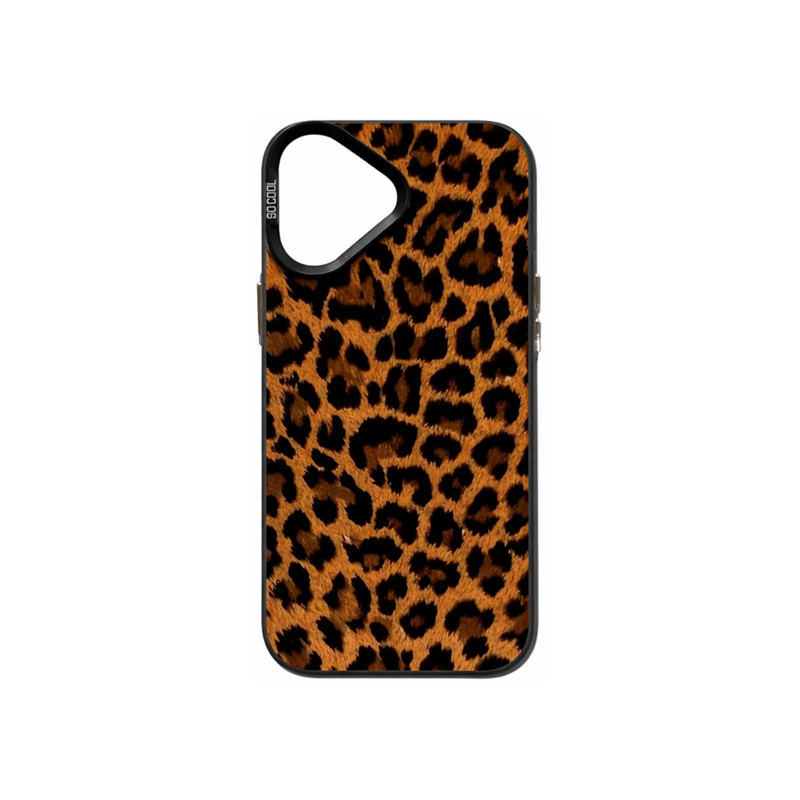 کاور مدل سوکول طرح پلنگی کد Leopard86 مناسب برای گوشی موبایل اپل iPhone 17