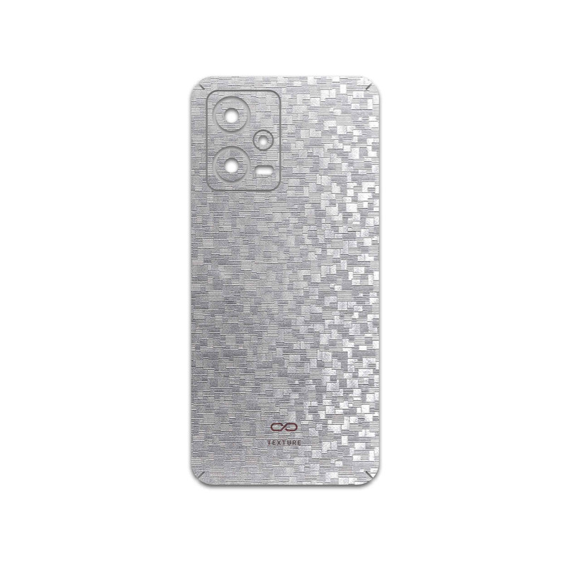 برچسب پوششی ماهوت مدل Silver-Silicon مناسب برای گوشی موبایل شیائومی Redmi Note 12 5G