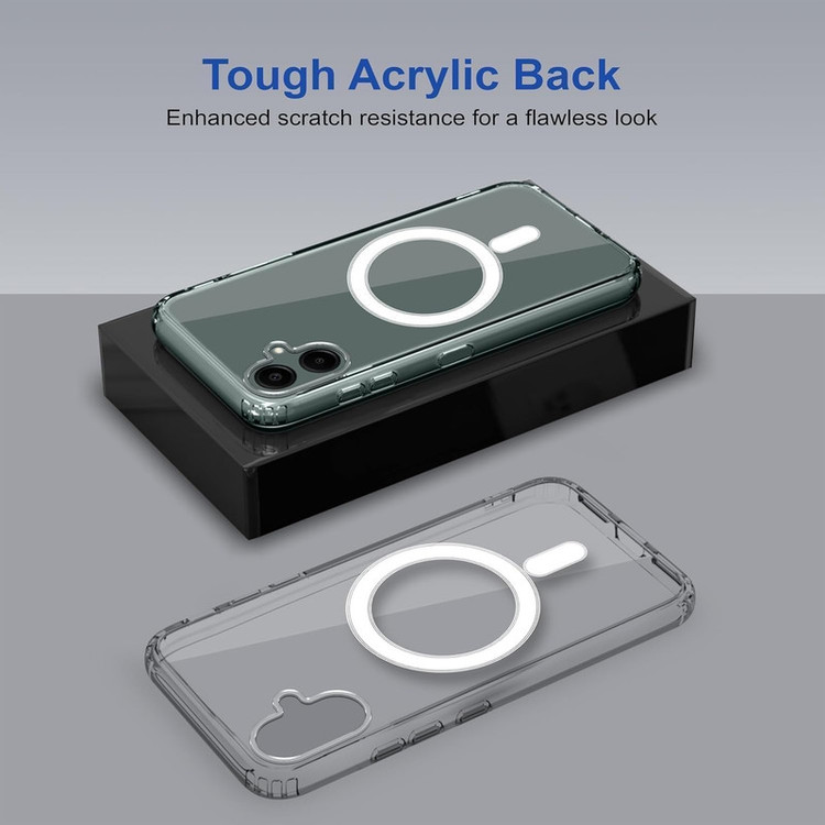 کاور گاردتک مدل Clear Magsafe Strap مناسب برای گوشی موبایل سامسونگ Galaxy A17 به همراه بند آویز