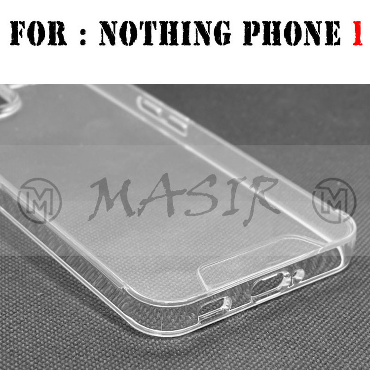 کاور مسیر مدل Clear Space Case مناسب برای گوشی موبایل ناتینگ فون 1