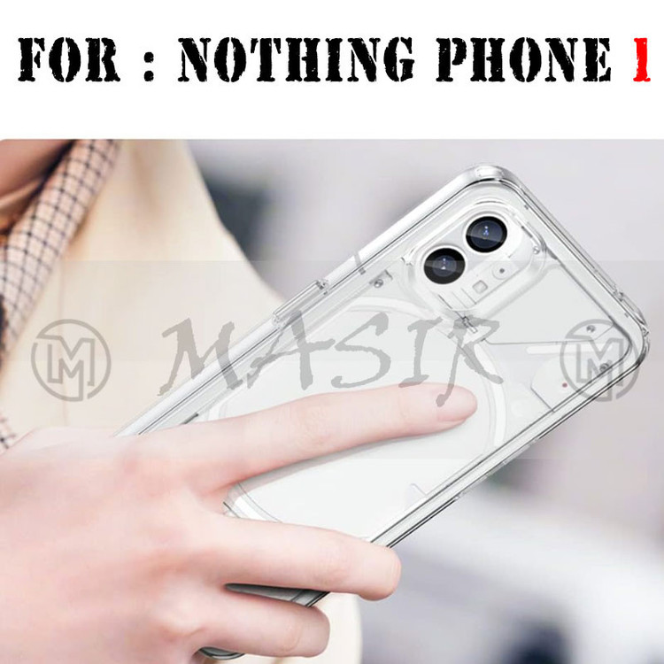 کاور مسیر مدل Clear Space Case مناسب برای گوشی موبایل ناتینگ فون 1