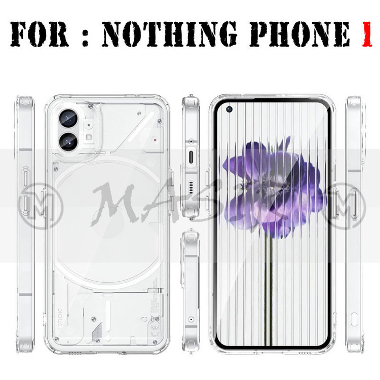 کاور مسیر مدل Clear Space Case مناسب برای گوشی موبایل ناتینگ فون 1